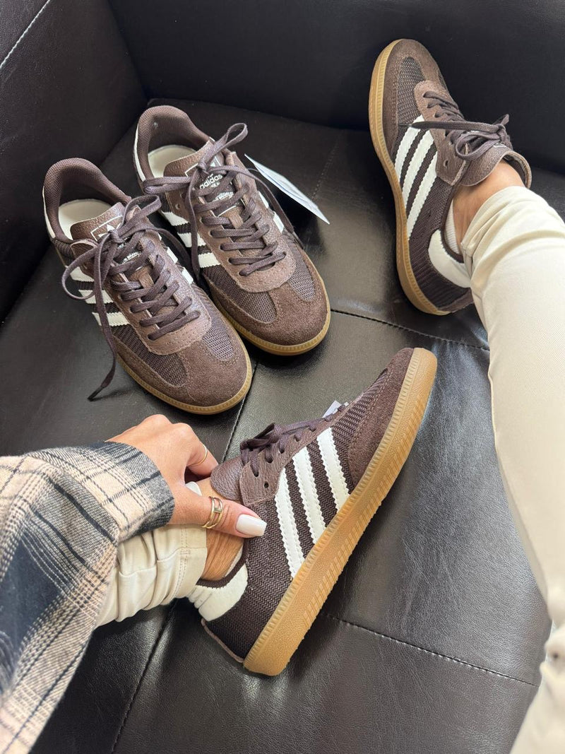 Adidas Samba  couro tricote