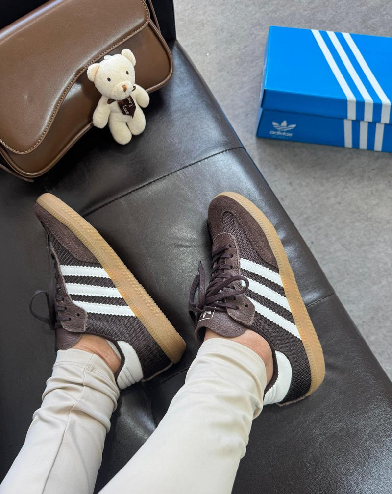 Adidas Samba  couro tricote
