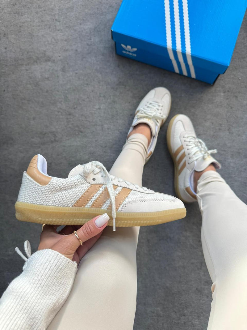 Adidas Samba  couro tricote