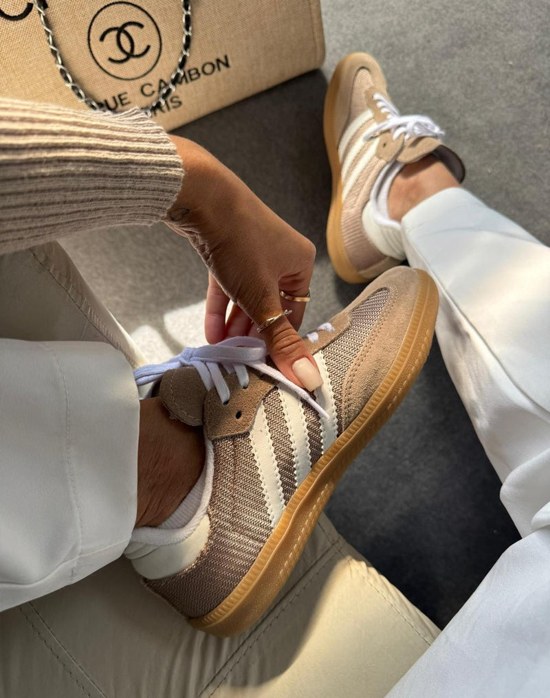 Adidas Samba  couro tricote
